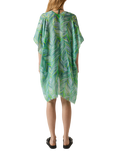 James Lakeland Abstract Swirls Kaftan, Green