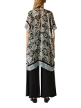 James Lakeland Boho Chic Printed Kaftan, Black
