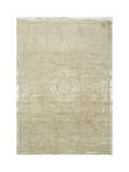 Louis De Poortere Medallion Rug, Milk Curry