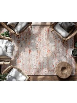 Louis De Poortere Ushak Rug - view 2, Sunset