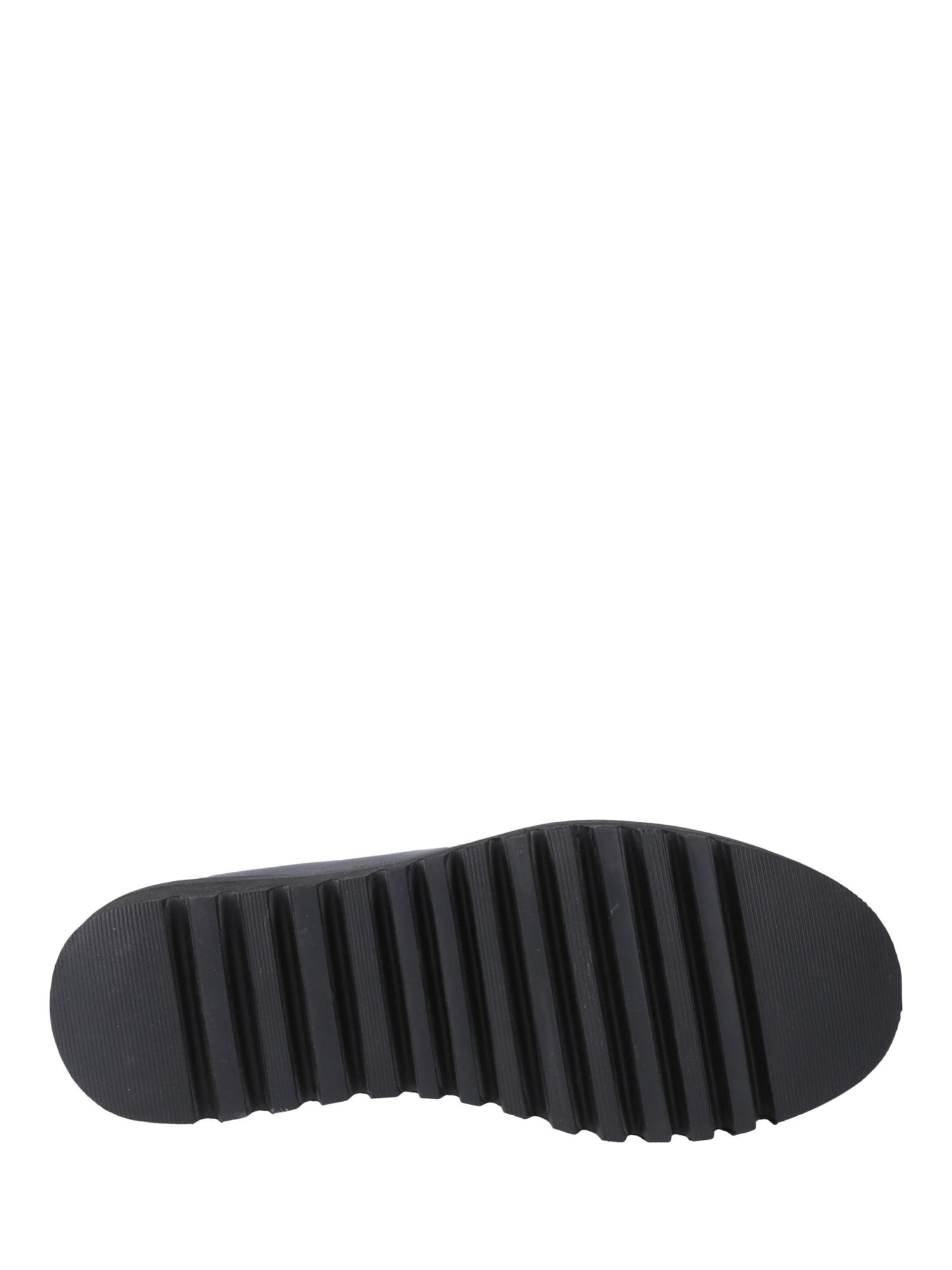 Product image 4 of 4, which shows Hush Puppies Kids' Francis Patent Loafer School Shoes, Black, 6