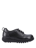 Hush Puppies Kids' Keeley Senior Leather School Shoes, Black