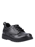 Hush Puppies Kids' Keeley Senior Leather School Shoes, Black