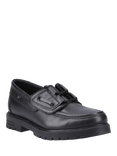 Hush Puppies Kids' Lucy Senior Lace Detail Shoes, Black