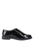 Hush Puppies Kids' Nellie Senior Patent Leather School Shoes, Black