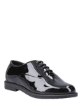 Hush Puppies Kids' Nellie Senior Patent Leather School Shoes, Black