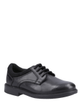 Hush Puppies Kids' Tommy Junior Leather School Shoes, Black