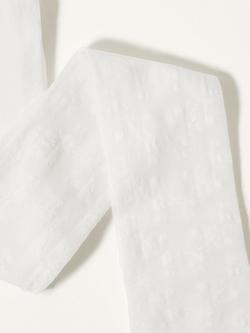 Monsoon Baby Floral Butterfly Tights, White - view 2, White