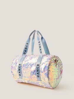 Monsoon Kids' Cosmic Sequin Dance Bag, Silver - view 2, Silver