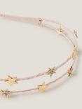 Monsoon Kids' Ribbon Star Wire Headband, Pink