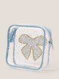 Monsoon Kids' Sequin Bow Camera Bag, Blue