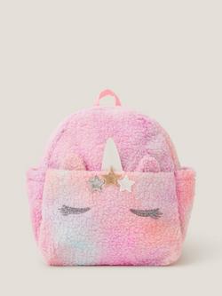 Monsoon Kids' Rainbow Unicorn Backpack, Multi, Multi
