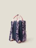 Monsoon Kids' School Bow Print Backpack, Navy