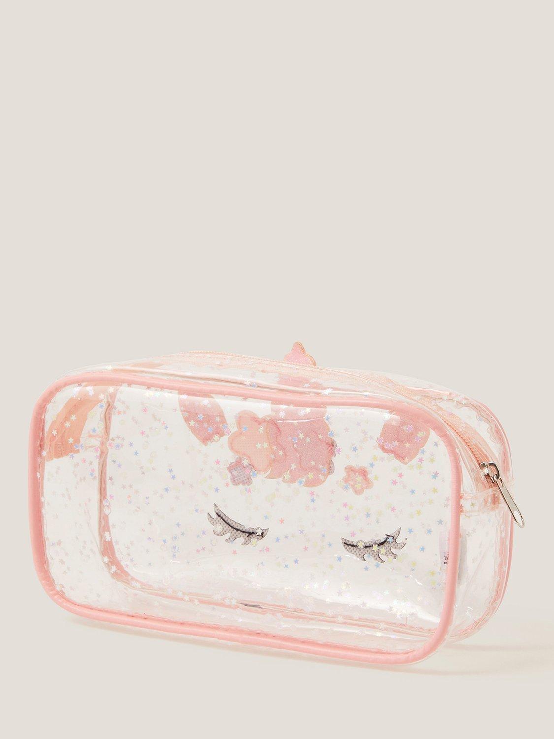 Product image 2 of 3, which shows Monsoon Kids' Sequin Unicorn Bag, Pink, One Size