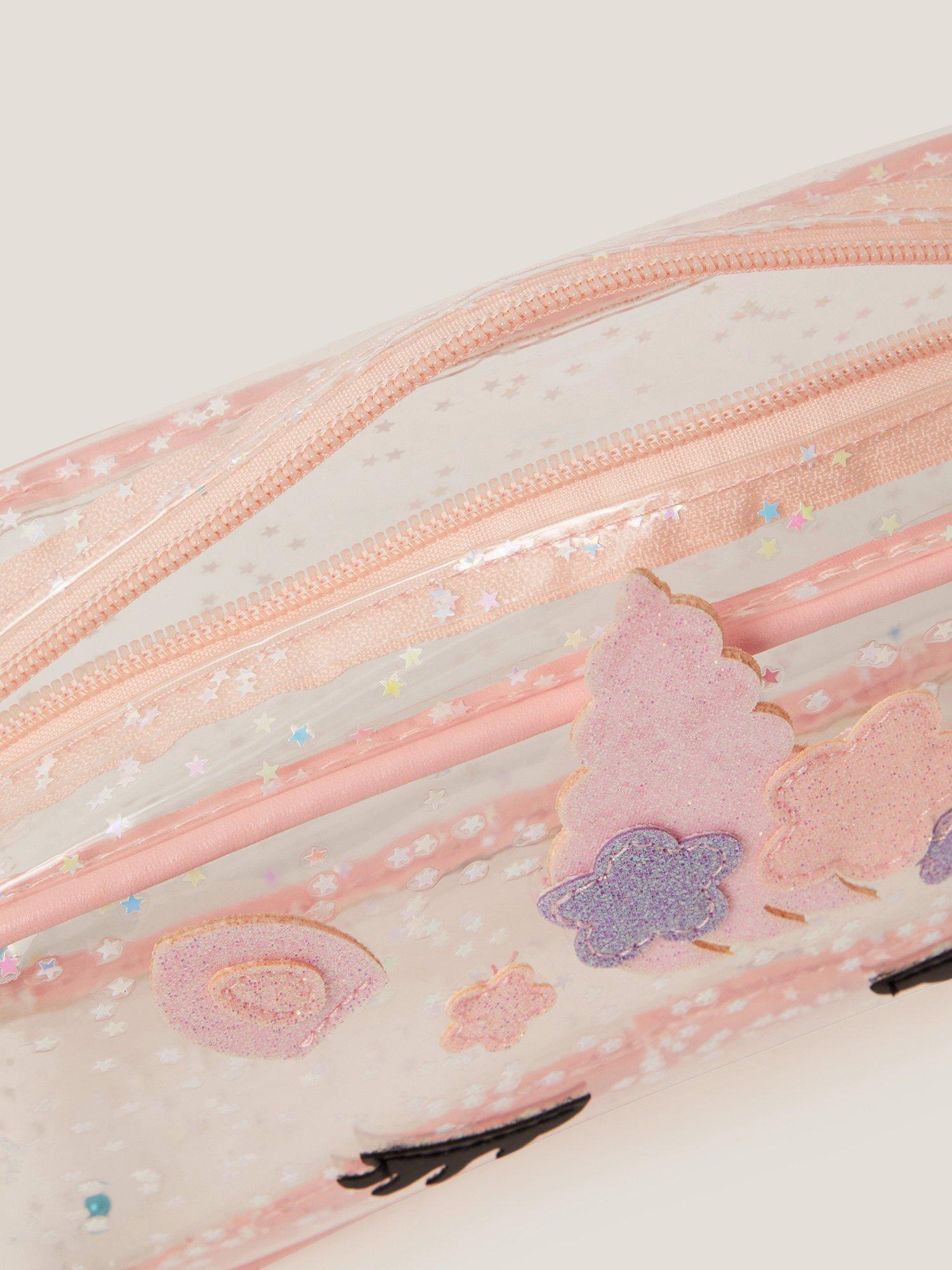 Product image 3 of 3, which shows Monsoon Kids' Sequin Unicorn Bag, Pink, One Size