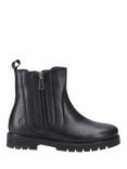 Hush Puppies Kids' Liana Junior Leather Ankle Boots