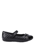 Hush Puppies Kids' Lottie Junior Leather School Shoes, Black