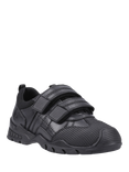 Hush Puppies Kids' Tristen Junior Leather School Shoes, Black