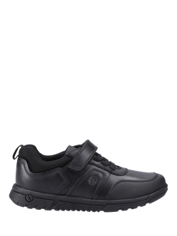 Hush Puppies Kids' Sutton Bungee Junior Shoes, Black, Black