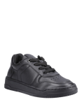 Hush Puppies Kids' Dougie Senior Leather School Shoes, Black