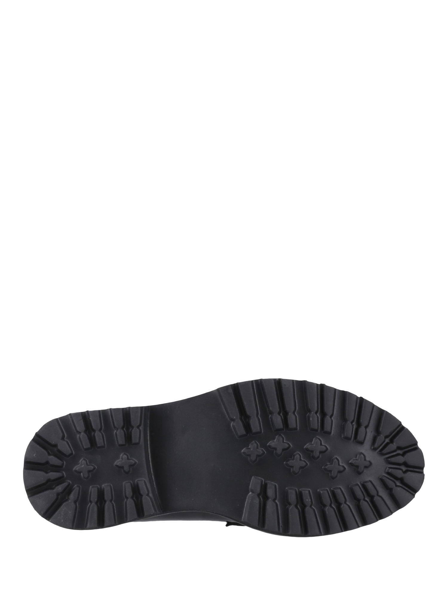 Product image 4 of 4, which shows Hush Puppies Kids' Grazia Junior Patent Leather School Shoes, Black, 10 Jnr
