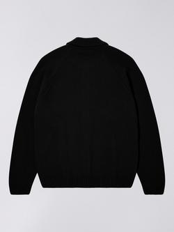 Edwin Mars Wool Blend Cardigan - view 2, Black