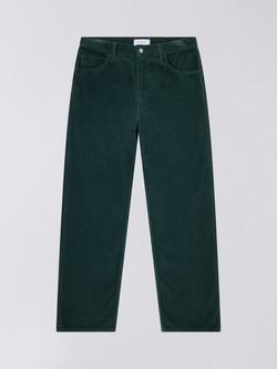 Edwin Matrix Straight Corduroy Trousers, Green Gables