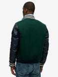 Superdry College Bomber Jacket, Pine Green
