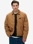 Superdry Surplus Ranch Jacket, Tobacco Brown