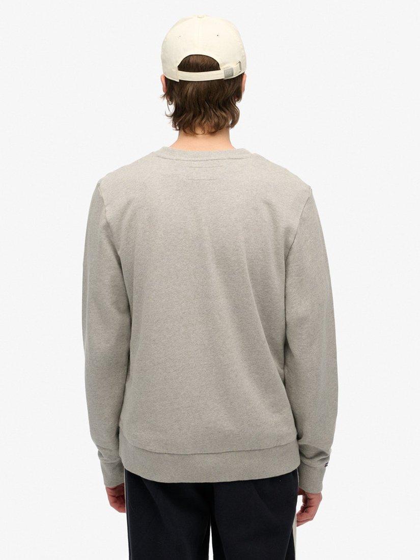Product image 2 of 4, which shows Superdry Athletic Printed Sweatshirt, Athletic Grey Marl, S