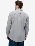 Superdry Cotton Long Sleeve Oxford Shirt, Navy