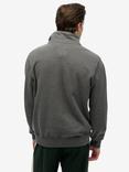 Superdry Vintage Athletic Half Button Sweatshirt