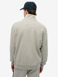 Superdry Vintage Athletic Half Zip Jumper, Light Grey