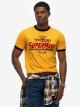 Superdry Modern Industry Relaxed T-Shirt, Optic, Utah Gold