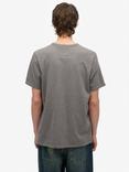 Superdry Vintage Athletic T-Shirt, Mid Grey Marl