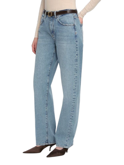 FRAME Low Slung Barrel, Light Blue - view 2, Light Blue