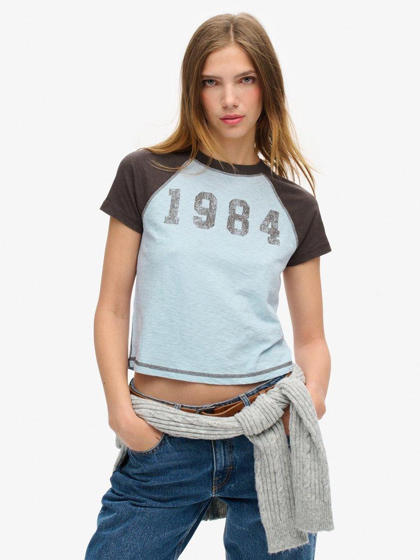Superdry Athletic Essentials Raglan Fitted T-Shirt