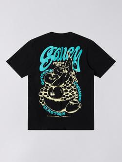 Edwin Fruits of Love Graphic Print Cotton T-Shirt - view 2, Black