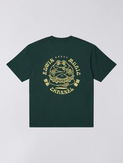 Edwin Music Channel Cotton T-Shirt - view 2, Green Gables