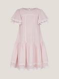 Monsoon Kids' Antonia Short Sleeved Floral Lace Dress