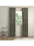 John Lewis Brushed Viscose Blend Pair Lined Pencil Pleat Curtains