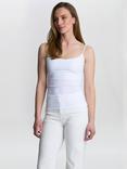 Gina Bacconi Scoop Neck Strappy Top, White