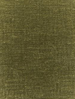 John Lewis Velvet Chenille Pair Heavyweight Thermal Lined Eyelet Curtains - view 2, Avocado Green
