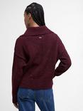 Barbour Lavensdale Oversized Wool Blend Half-Zip Jumper