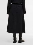 Barbour Imelda Utility Midi Skirt, Black
