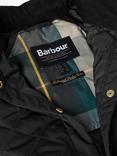 Barbour Anise Quilted Jacket, Black/Classic Tartan