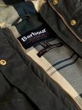 Barbour Marcy Waxed Cotton Blend Parka Jacket