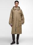 Barbour Maude Waterproof Longline Cotton Blend Jacket