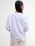 Barbour Lavensdale Logo Jersey Top, White