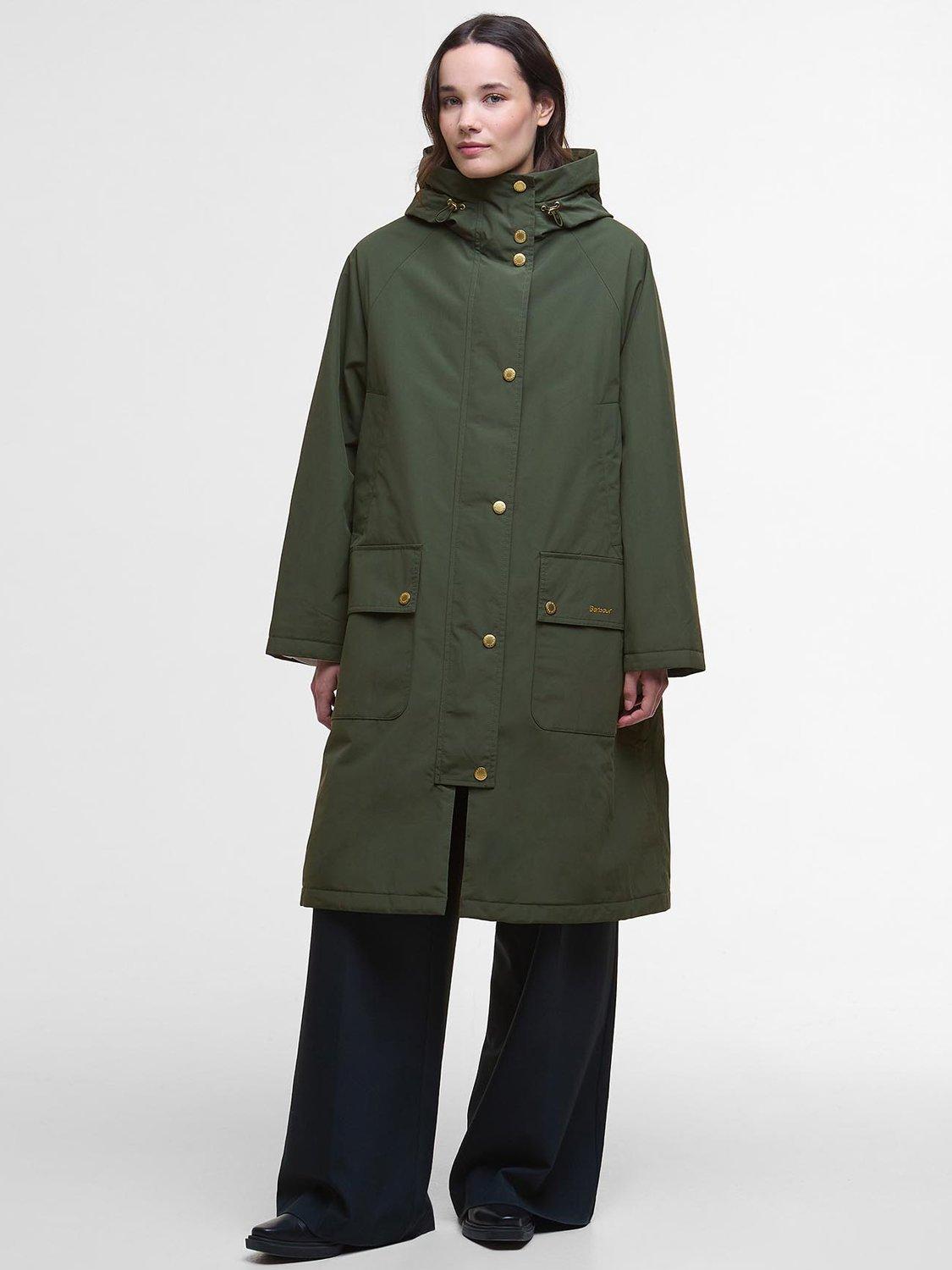Barbour Catalina Showerproof Hooded Jacket, Olive